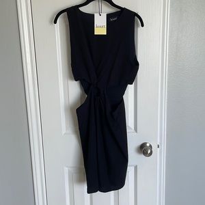 Kourt Black Cut Out Dress